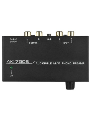 PREAMPLIFICADOR PHONO/2xRCA ESTEREO AK-750S