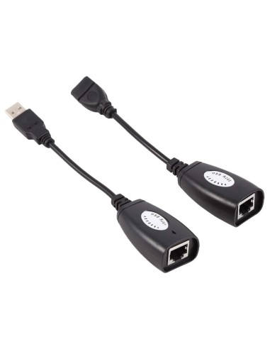 PROLONGADOR RJ45-USB POR CABLE UTP  50M  