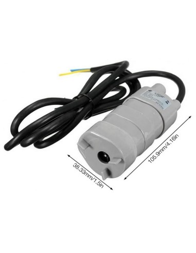 BOMBA DE AGUA SUMERGIBLE 12V 840l/h 15W