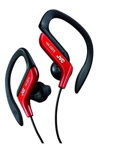 AURICULAR DEPORTIVO JVC HA-EB75 ROJO/NEGRO