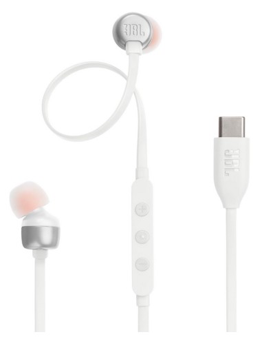 MINI AURICULAR   MICRO JBL USB C TUNE 310 BLANCO