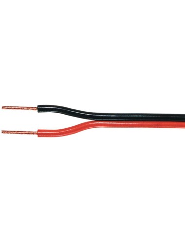 CABLE ALTAVOZ ROJO/NEGRO 2x1 5  BOBINA 100M 