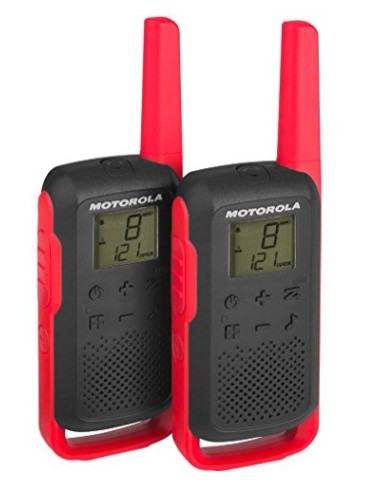 WALKIE MOTOROLA PMR T62  PAREJA  ROJO