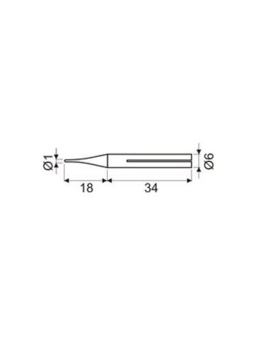 PUNTA SOLDADOR DH LARGA DURACION 12W