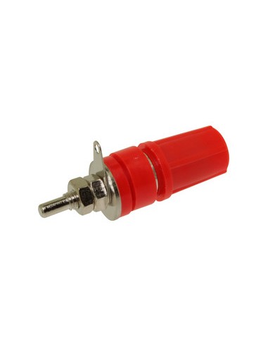 BORNES PASO 4MM INDEFORMABLE AL CALOR 30A ROJO