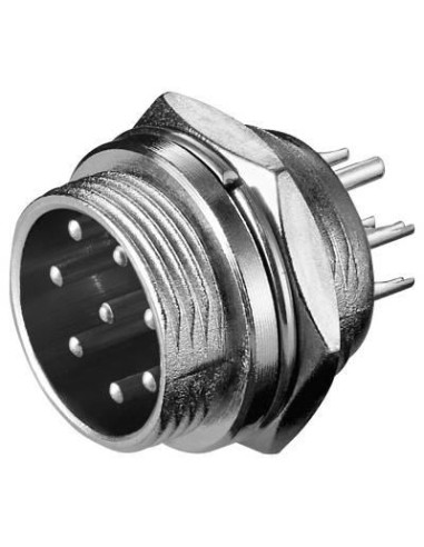 CONECTOR MICROFONO/M 8 PIN CHASIS