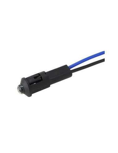 PILOTO LED C/CABLE 220V CA AZUL DH