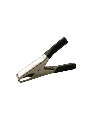 PINZA BATERIA NEGRA MANGOS AISLADOS 15AMP 70MM