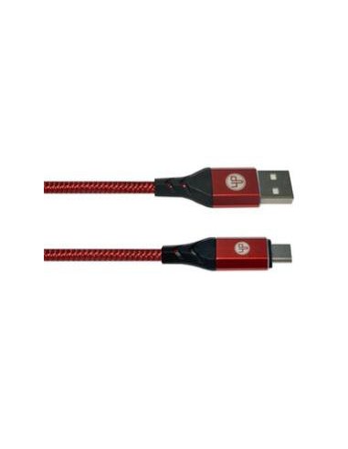 CABLE USB A/M - USB C/M 2 0 NYLON  1M  DH