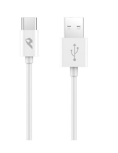 CABLE USB A/M - USB C/M 2 0  1M  DH BLANCO