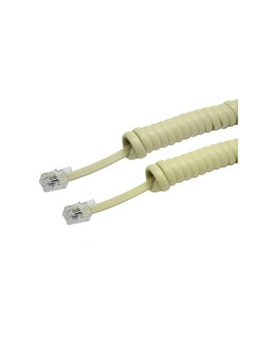 ADAPTADOR RJ11/H - RJ11/H 6P6C MARFIL DH