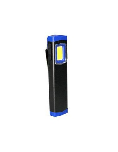 MINI LINTERNA LED 3W CON IMAN  AZUL  DH