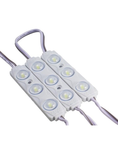 MODULO 3 LED 12V BLANCO FRIO DH