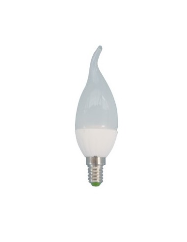 BOMBILLA LED  VELA FLAMA  4´5W E14 L CALIDA