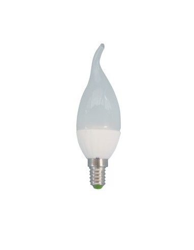 BOMBILLA LED  VELA FLAMA  4´5W E14 DIA DH