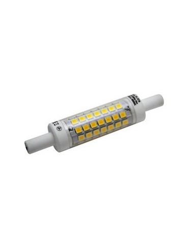 BOMBILLA LED 5W LINEAL R7S CALIDO  78mm  DH