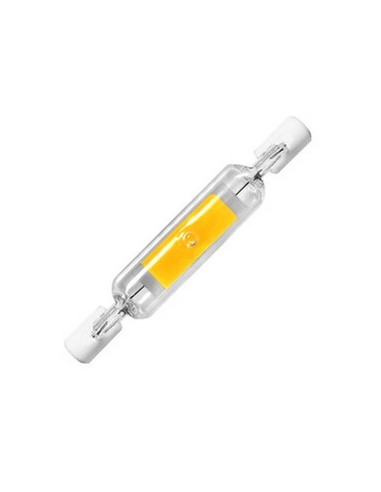 BOMBILLA LED 12W LINEAL COB R7S CALIDO  118mm  DH