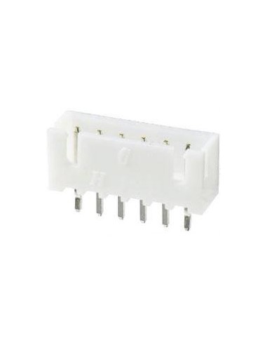 CONECTOR MACHO RECTO SERIE XH 6 CONDUCTOS 2 5mm