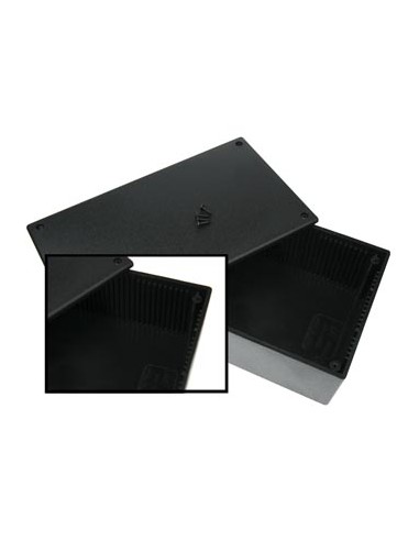 CAJA DE PLASTICO 200x110x65 VELLEMAN NEGRA