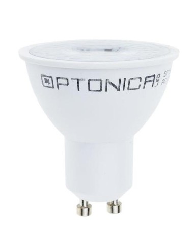 BOMBILLA DICROICA LED GU10 7W FRIO OPTONICA