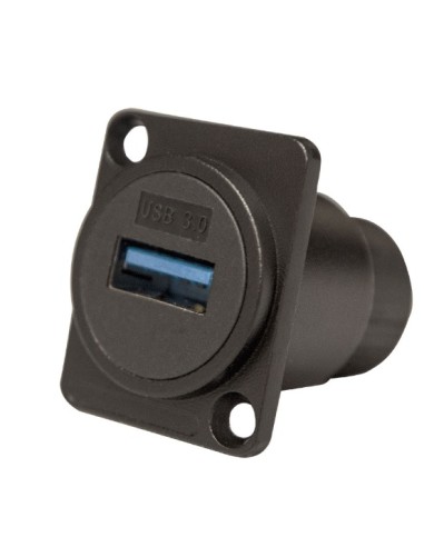 CONECTOR HEMBRA USB PARA MURAL RACK 19  MARK