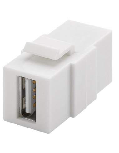 CONECTOR KEYSTONE USB A 2 0 PARA PATCH PANEL