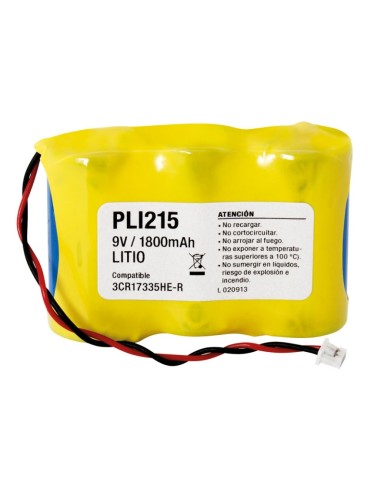 BATERIA RECARGABLE CR17335X3 9V 1800mA LITIO