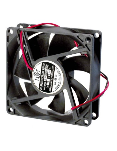 VENTILADOR DE FRICCION 80X80X25 12V