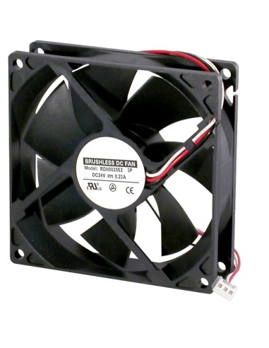 VENTILADOR DE FRICCION 92X92X25 24V 3 HILOS