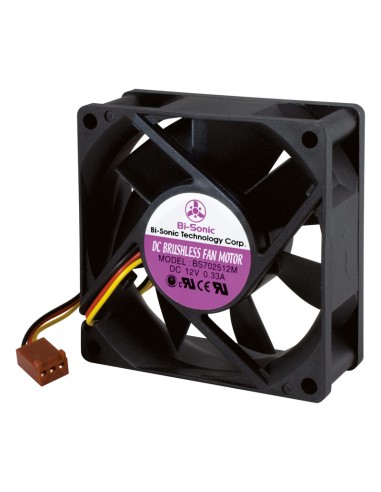 VENTILADOR DE FRICCION 70X70X25 12V 3 HILOS