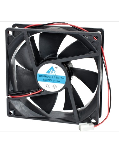 VENTILADOR DE FRICCION 92X92X25 24V 2 HILOS