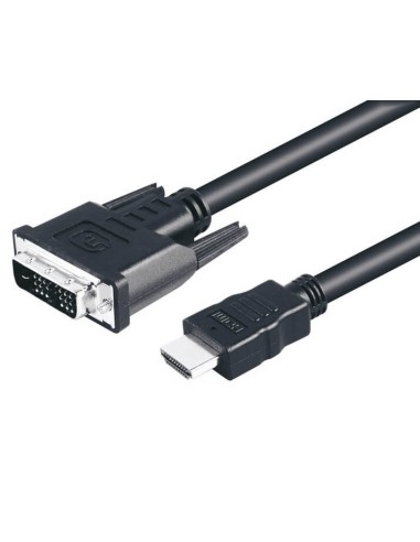 CABLE DVI/M 18 1 - HDMI/M  1M  HQ