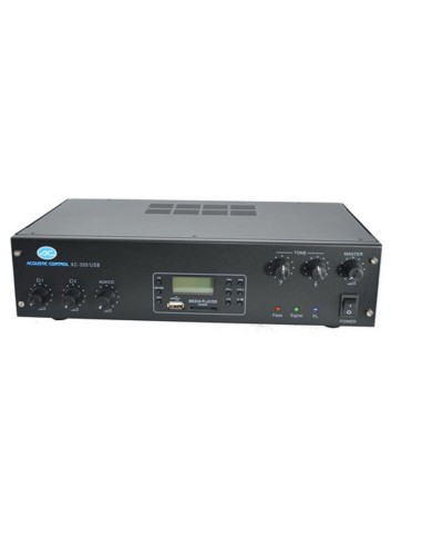 AMPLIFICADOR DE MEGAFONIA 100V KS300/USB A CONTROL