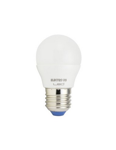 BOMBILLA ESFERICA MINI LED 7W E27 FRIA DH