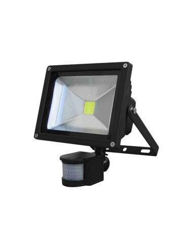 FOCO LED EXTERIOR 30W CON SENSOR DE MOVIMIENTO DH