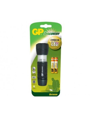 LINTERNA ALUMINIO LED 6 LED CREE   4 AA GP