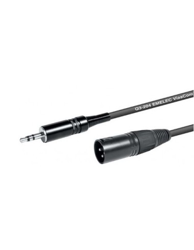 CABLE CANON/M - JACK/M ST 3 5  2M  EMELEC