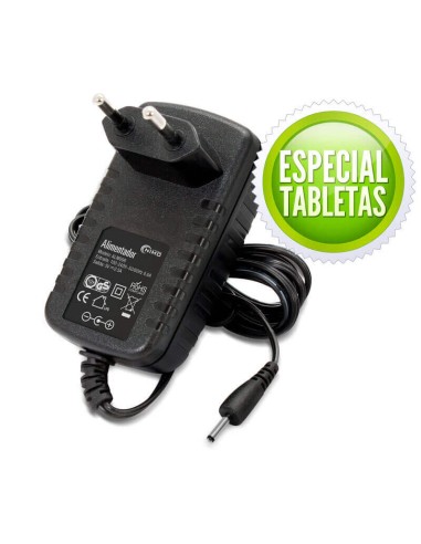 ALIMENTADOR FIJO 5V 2500mA PARA TABLETS NEGRA