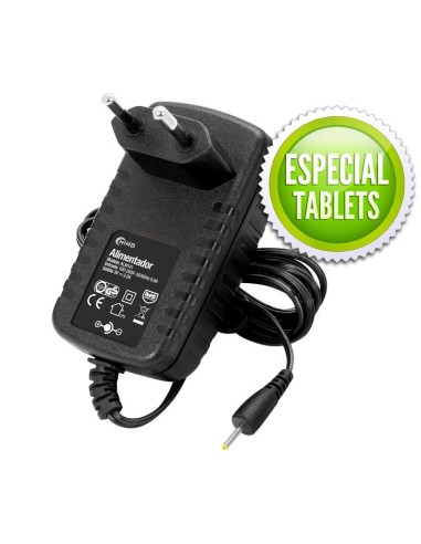 ALIMENTADOR FIJO 9V 2000mA PARA TABLETS AMARILLO