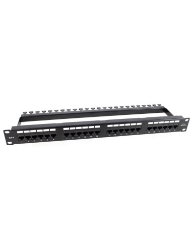 PATCH PANEL 24 PUERTOS VACIO LANBERG