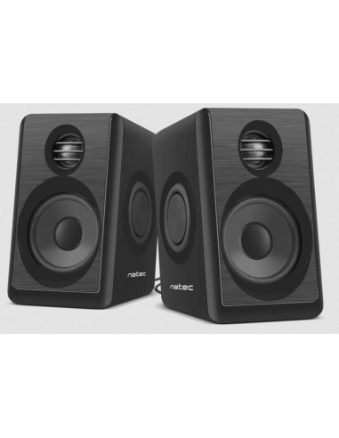 ALTAVOCES MULTIMEDIA NATEC LYNX 2 0 6W RMS NEGRO