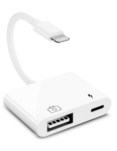 ADAPTADOR LIGHTNING IPHONE/IPAD - USB A/H   CARGA