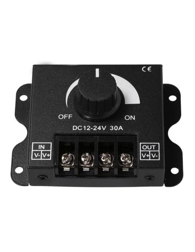 CONTROLADOR LED DIMMER MONOCOLOR 12/24V 30A