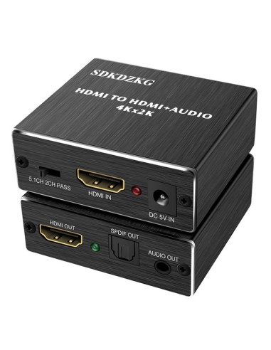 EXTRACTOR AUDIO HDMI - HDMI  AUDIO TOSLINK