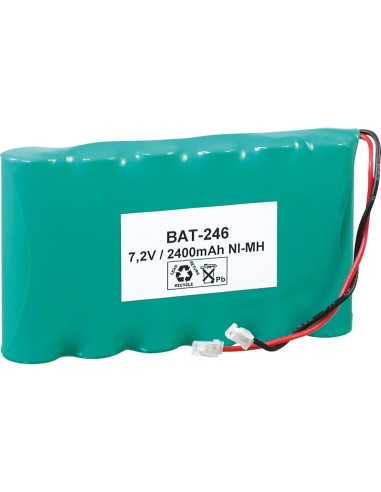 BATERIA RECARGABLE 6xAA 7 2V 2400mA NiMh