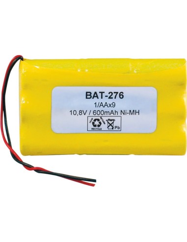 BATERIA RECARGABLE 9x2/3AA 10 8V 600mA NI-MH