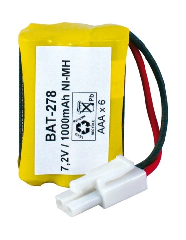 BATERIA TLF INALAMBRICO 7 2V 950mA AAA/RC03X6 NIMH