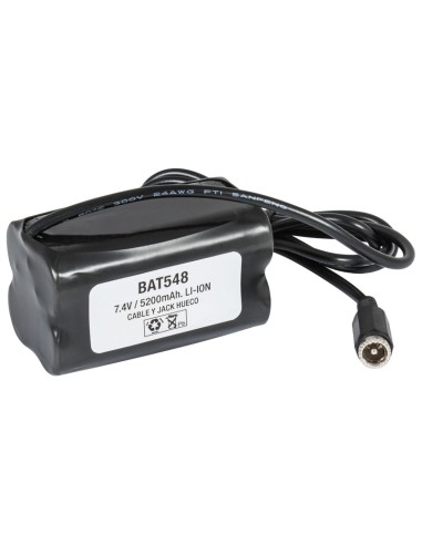 BATERIA RECARGABLE 8 4V 6400mAh PARA LUCES BICI