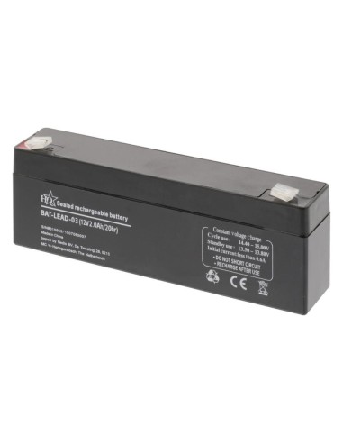 BATERIA PLOMO 12V 1 9AMP   2AMP   2 2 AMP   2 3 A