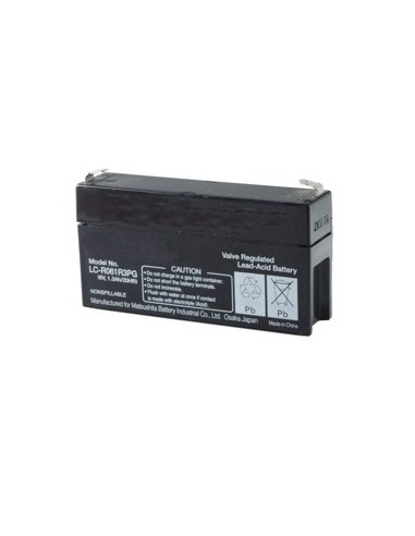 BATERIA PLOMO 6V 1 3AMP   1 2AMP